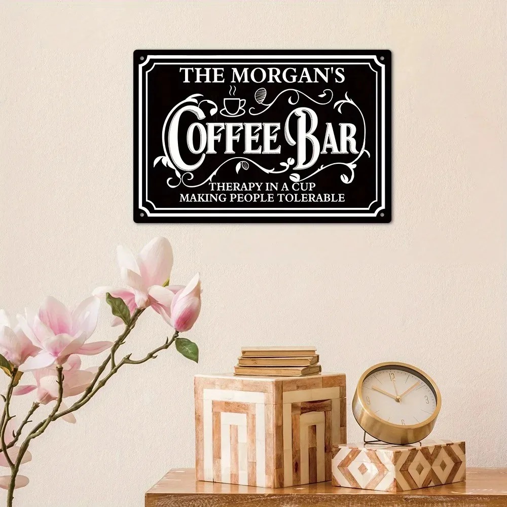 1PC Custom Text The Morgan's C - Home Bar And Kitchen review and price