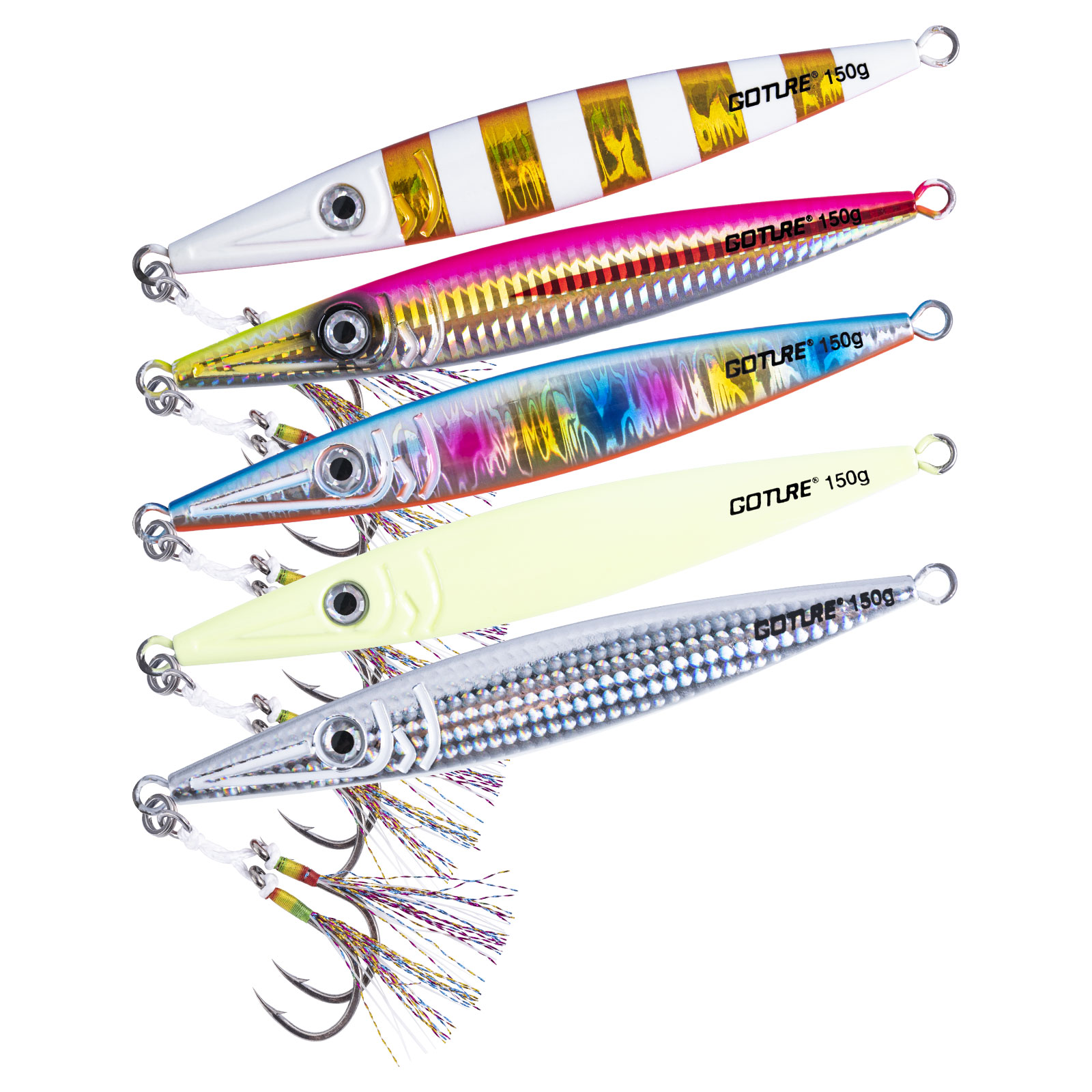 Goture Luminous Fast Sinking J - Jigger Double Sided review and price