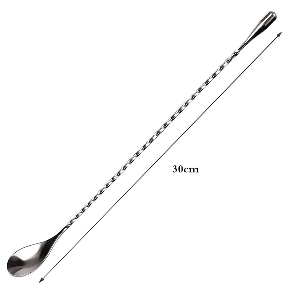 2Pcs Long Stainless Steel Cock - Bar Spoon Twisted review and price
