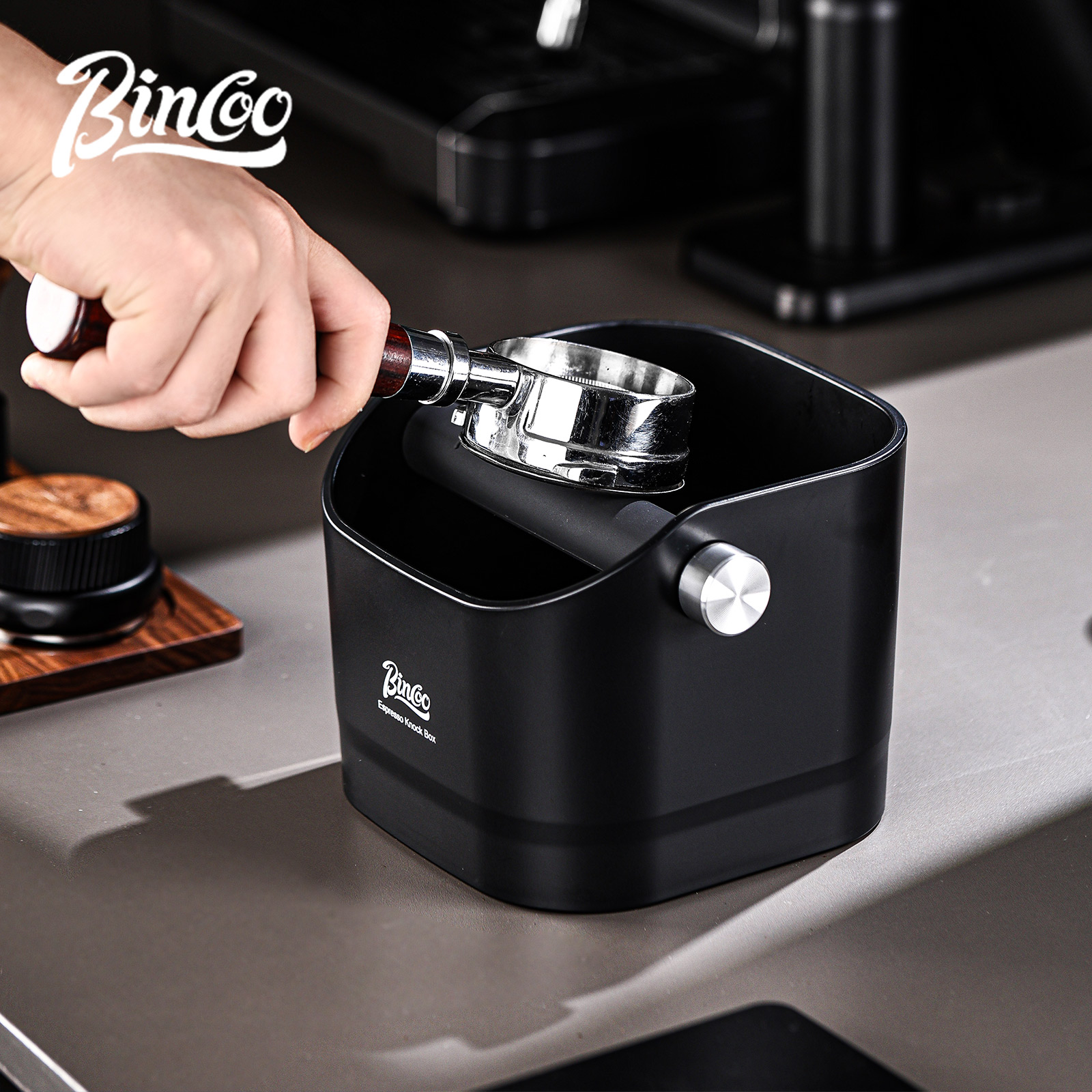 Bincoo 1.6L Square Coffee Knoc - Home Barista review and price