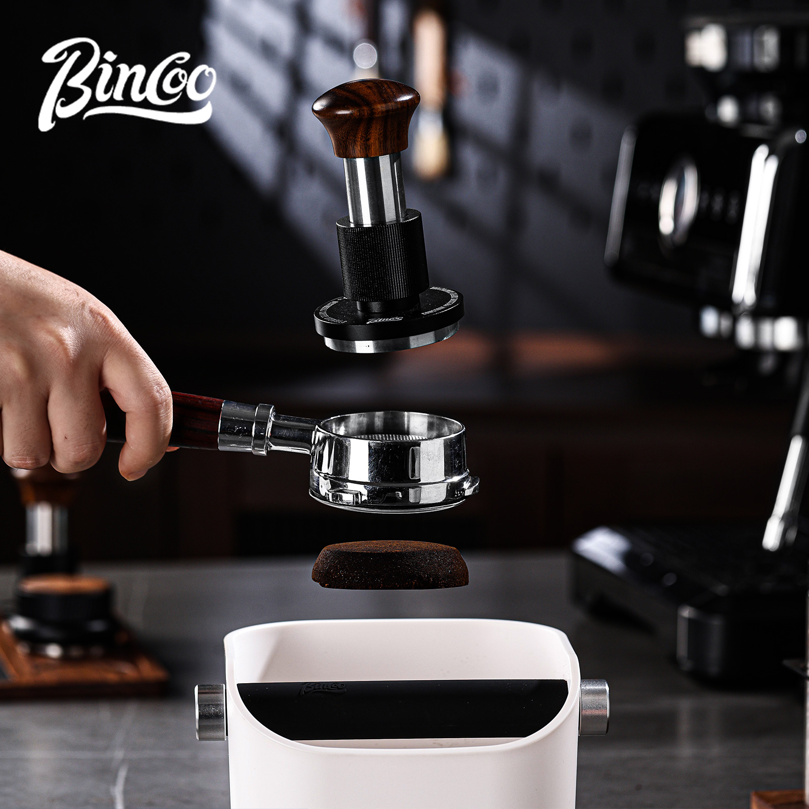 Bincoo 1.6L Square Coffee Knoc - Home Barista review and price