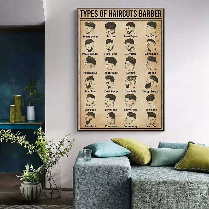 Retro Types Of Haircuts Barber - Home Barber review and price