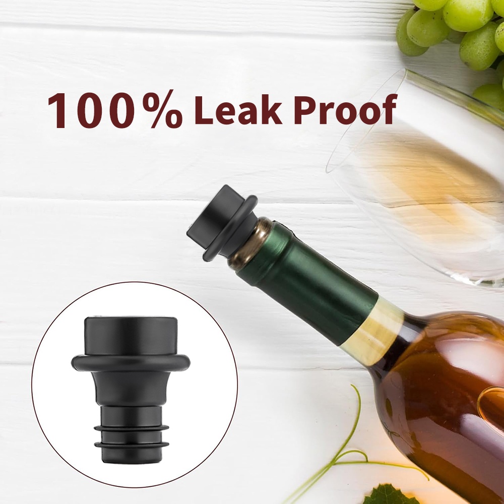 WOTOR Wine Stoppers ABS Plasti - Wine Preservation Pump review and price