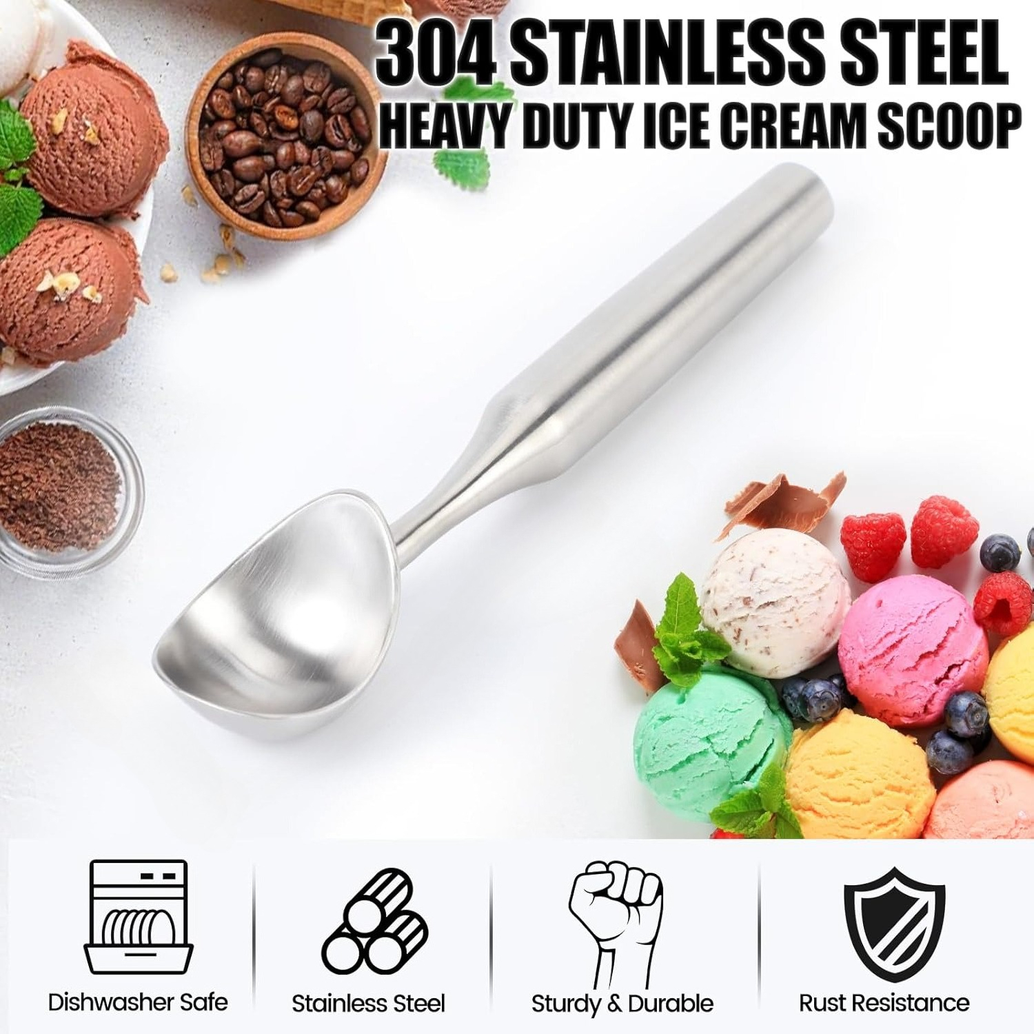 304 Stainless Steel Ice Cream  - Ice Pick Pick review and price