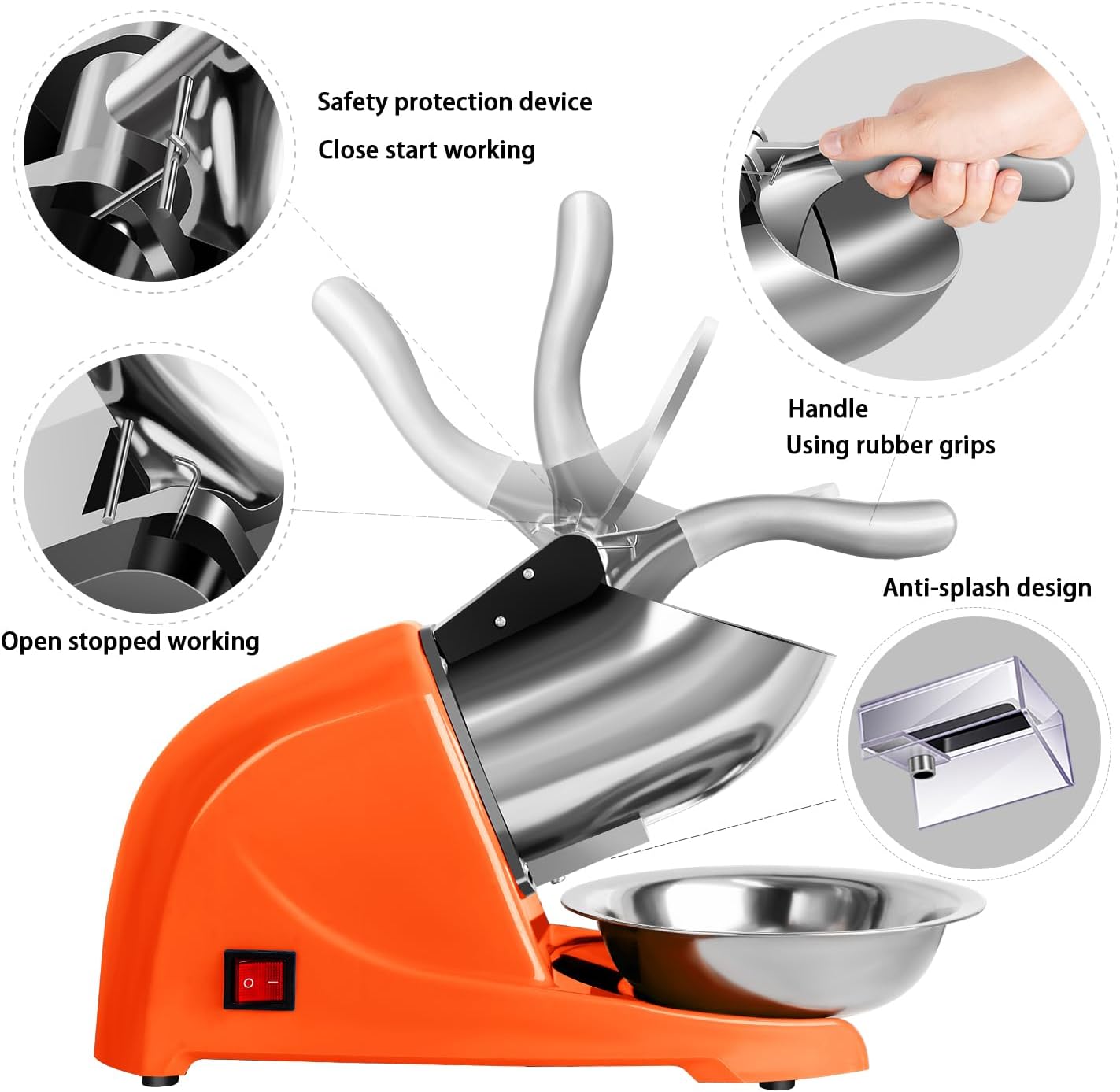 4-Blades Ice Shaver, Electric  - Ice Pick Pick review and price