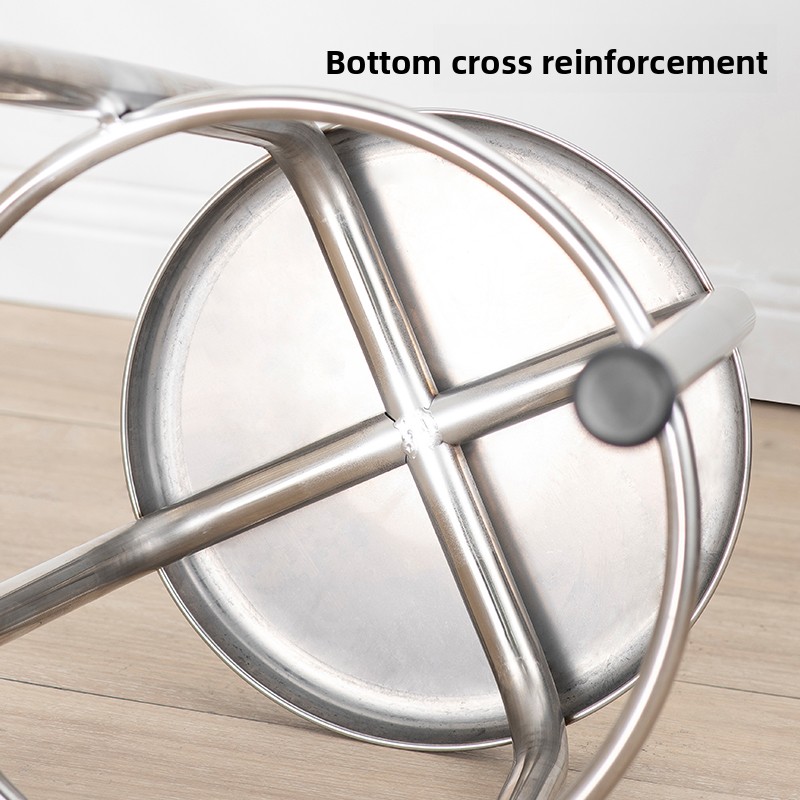304 Stainless Steel Round Stoo - Home Bar Seating review and price