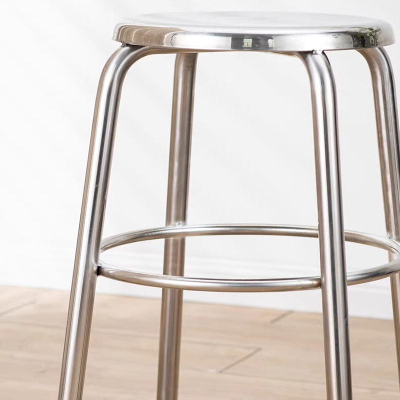 304 Stainless Steel Round Stoo - Home Bar Seating review and price