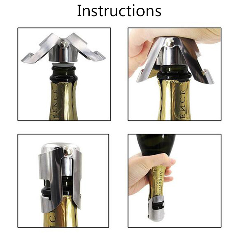 Stainless Steel Champagne Bott - Wine Preservation Pump review and price
