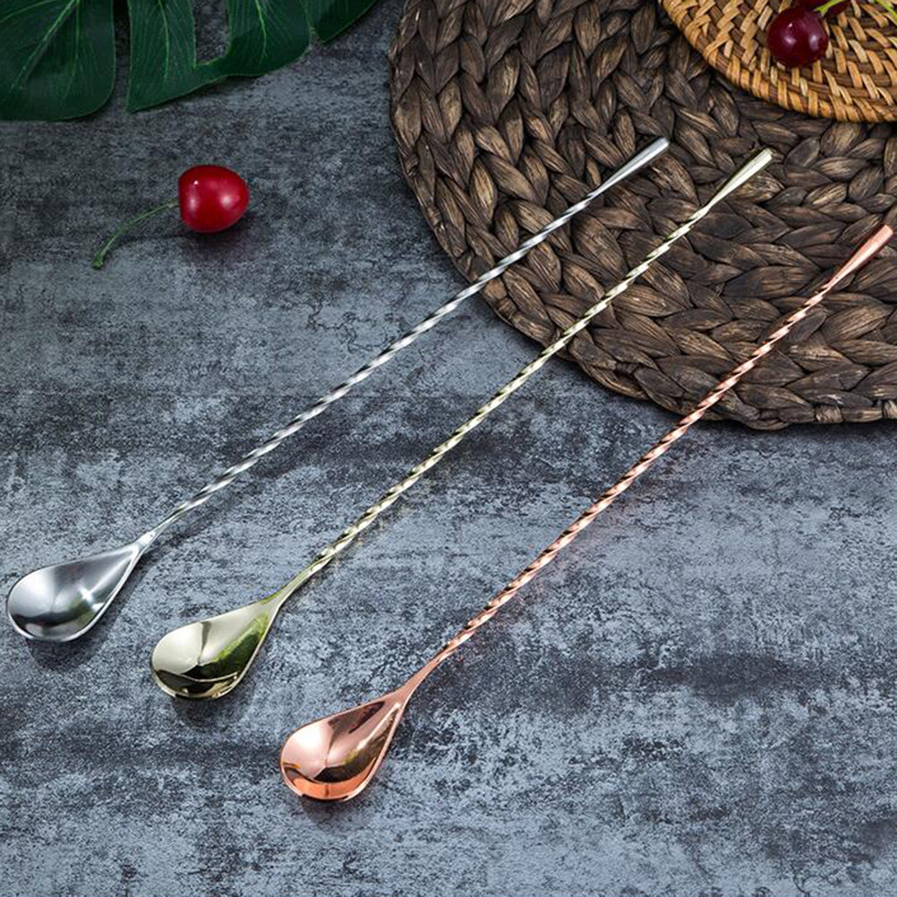 Stainless Steel Bar Spoon Long - Bar Spoon Twisted review and price