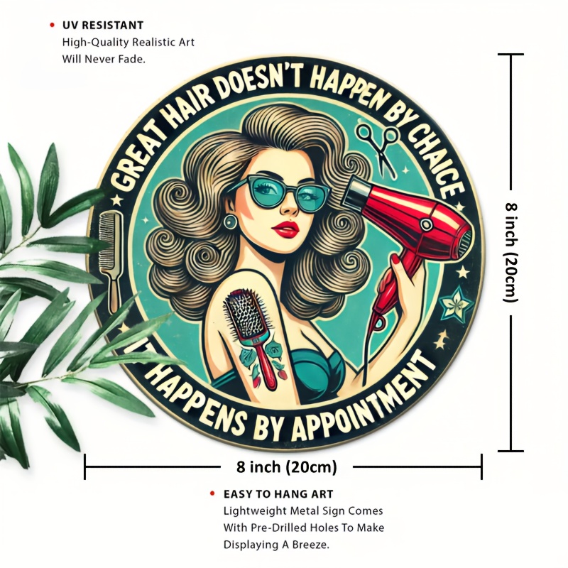 1pc Retro Hair Care Metal Alum - Home Barber review and price