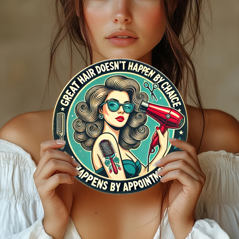 1pc Retro Hair Care Metal Alum - Home Barber review and price