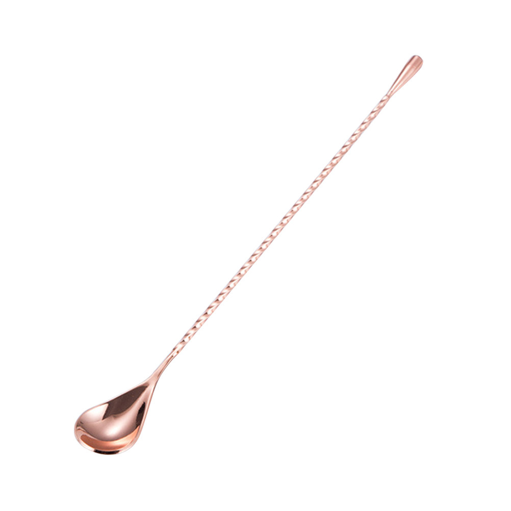 Elegant Stainless Steel Long H - Bar Spoon Twisted review and price