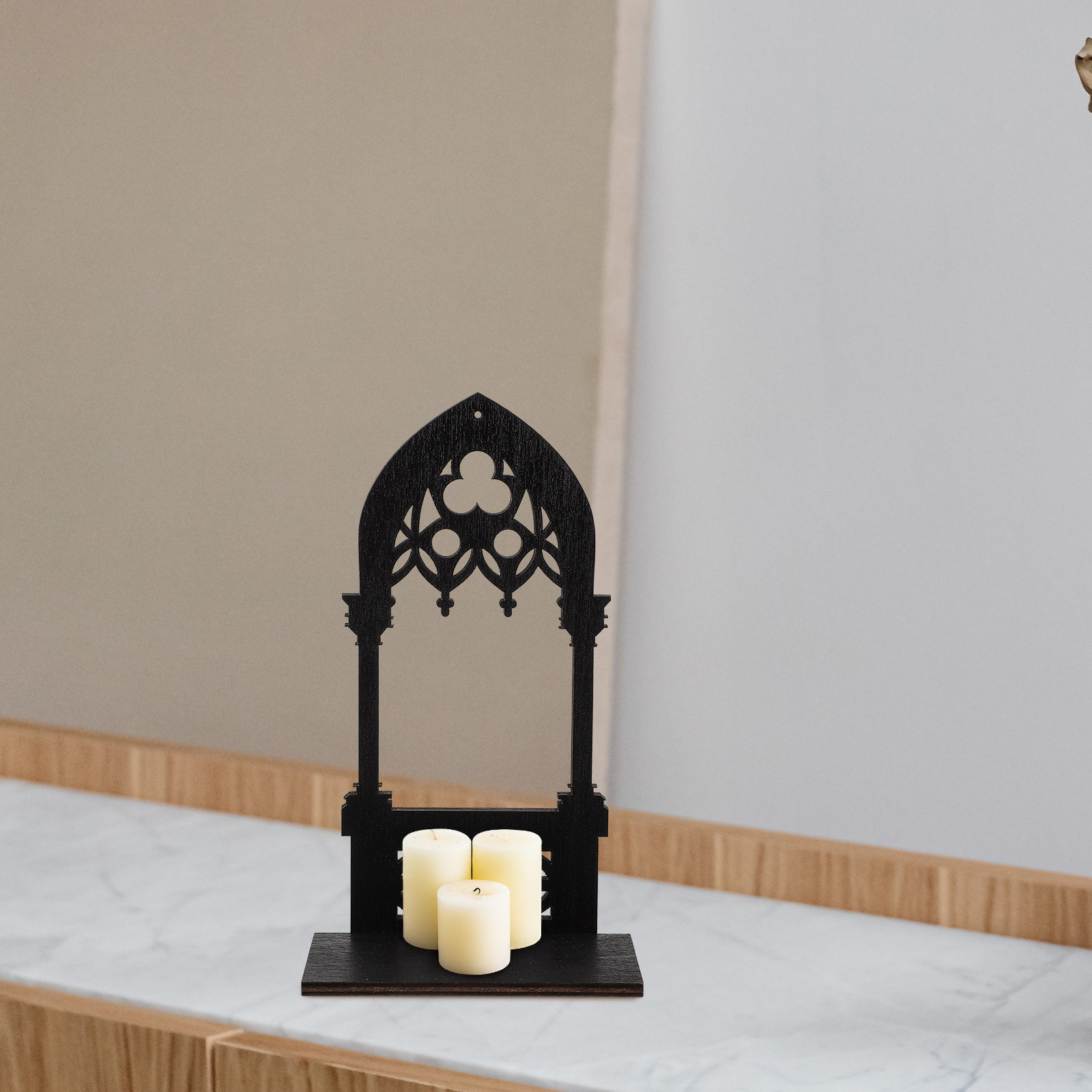 1Pair Gothic Holder Wooden Vin - Home Bar Stand review and price