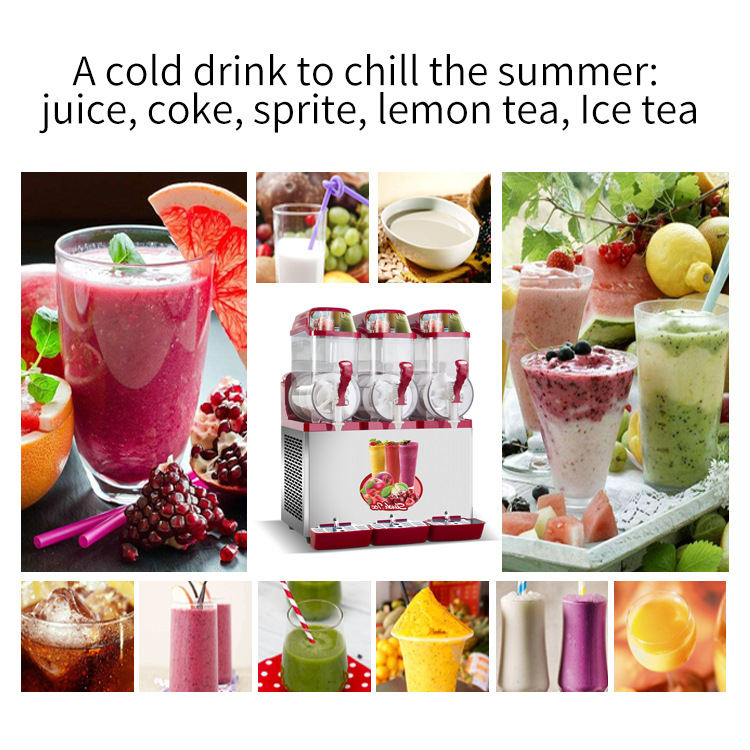 Commercial Slush Machine 1/2/3 - Citrus Juicer Bar review and price