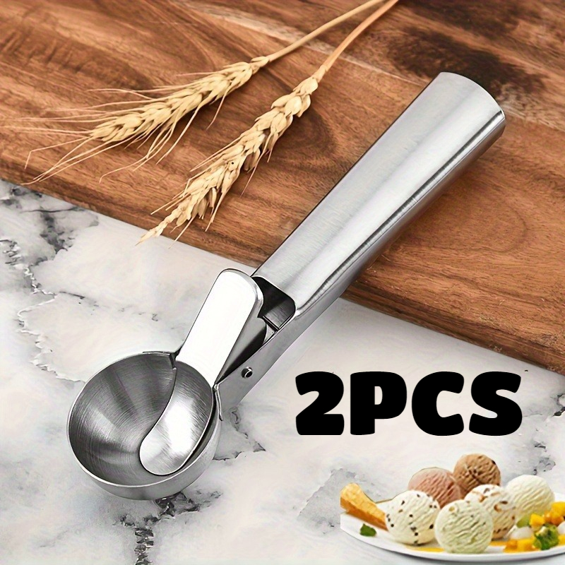 2PCS Ice Cream Spoon Stainless - Ice Pick Pick review and price