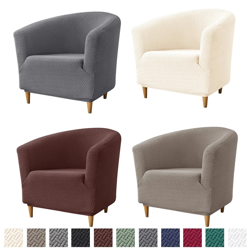 Elastic Club Chair Cover Jacqu - Home Bar Seating review and price