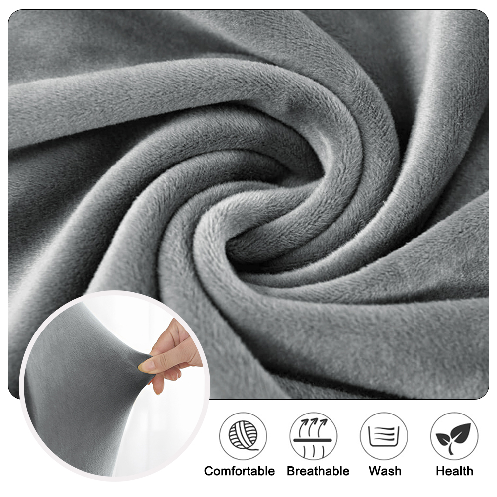Velvet Solid color Chair Cover - Home Bar Seating review and price