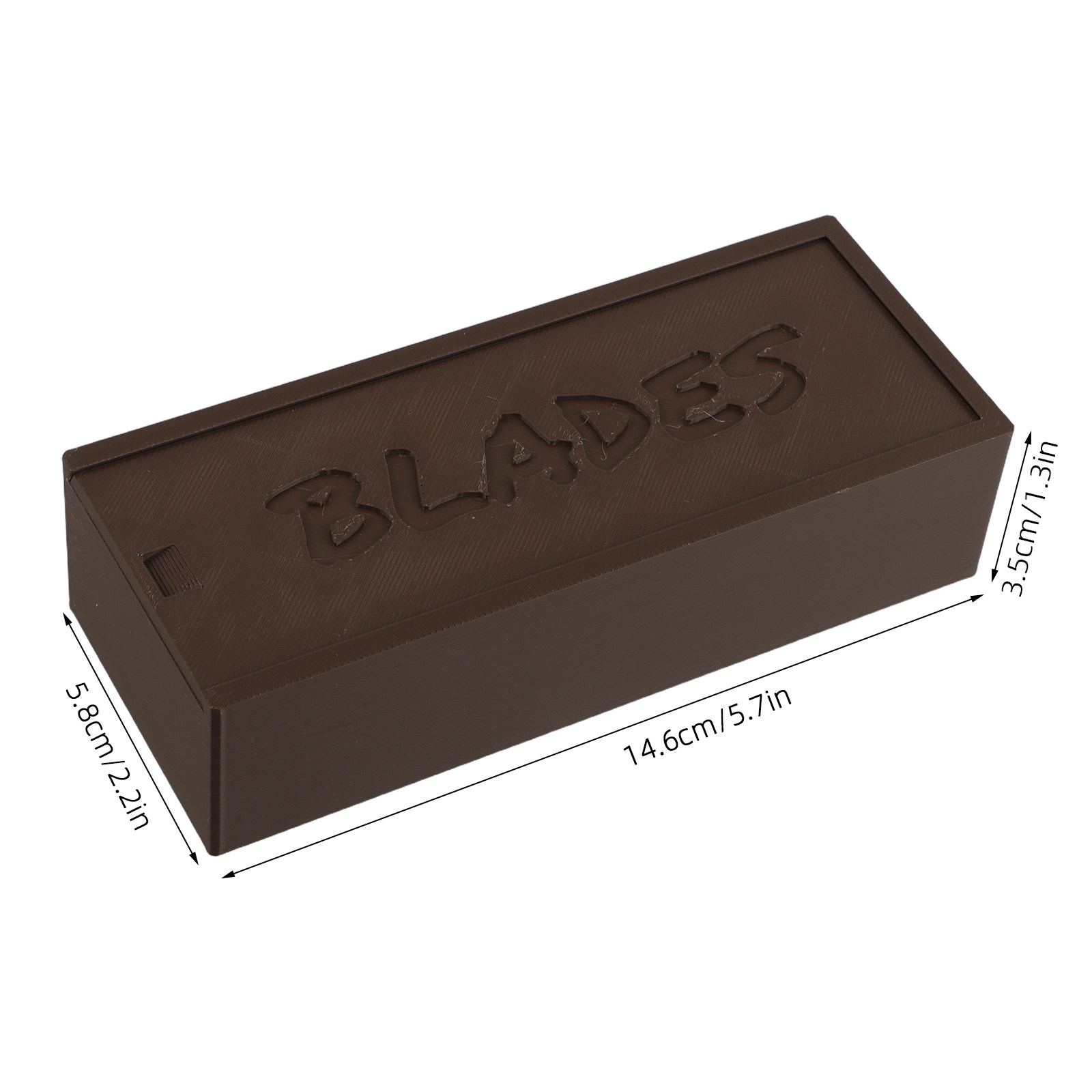 Plastic Brown Blade Storage Do - Home Barber review and price