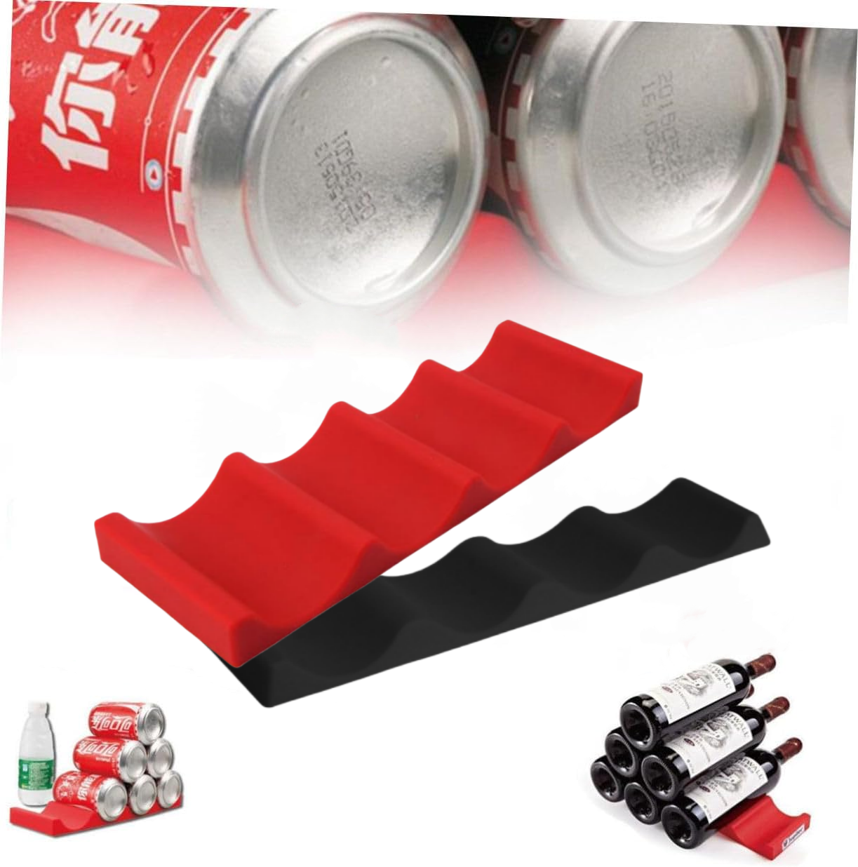 Bottle Stacker Rack Silicone F - Home Bar Stand review and price
