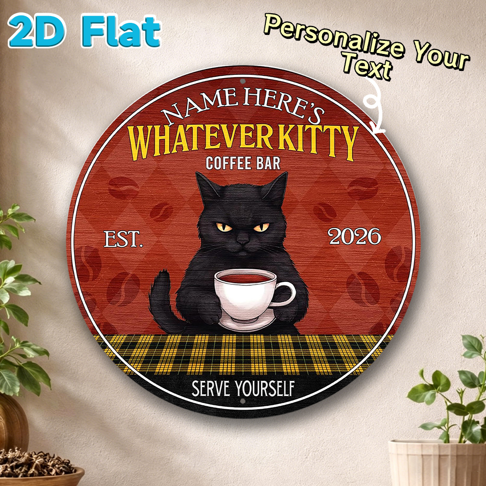 Custom Name & Year Coffee Bar  - Home Bar And Kitchen review and price