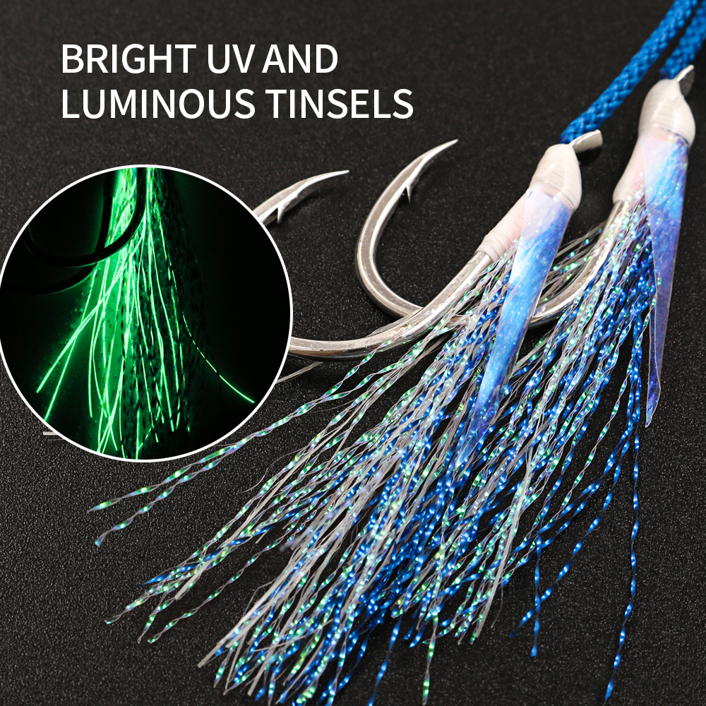 JIGGING PRO 2pcs Twin Assist H - Jigger Double Sided review and price
